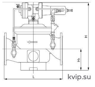 Yoshitake GP-50R Клапан регулирования первичного давления