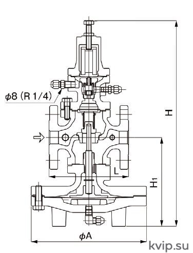 Yoshitake GPR-2000 Клапан регулирования первичного давления