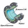 Ayvaz L60 DN 50-300 Компенсатор сильфонный фланцевый с внутренней вставкой КВиП в Екатеринбурге