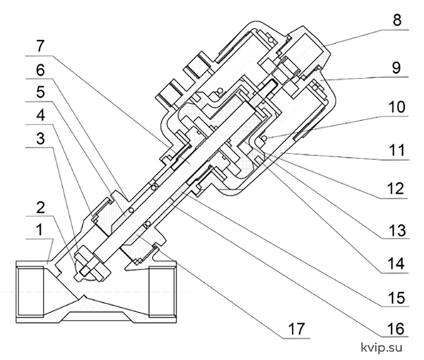 АСТА Р12 (П) клапан пневматический_Р1