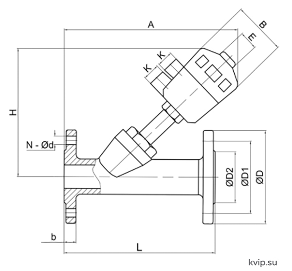 АСТА Р12 (П) клапан пневматический_Р2
